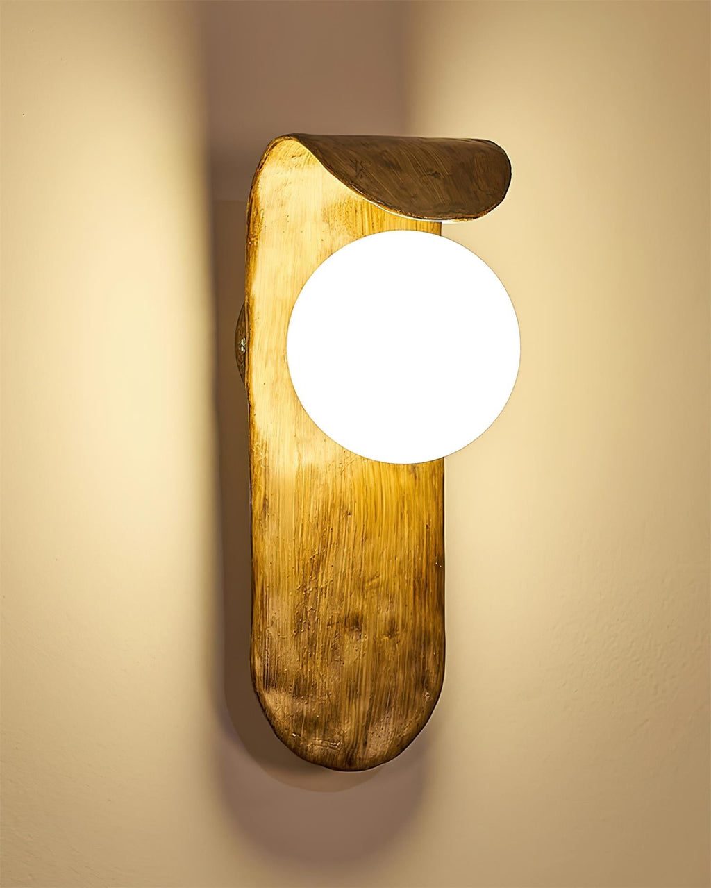 Lathenenna Polymer Wall Light-Moonnatur