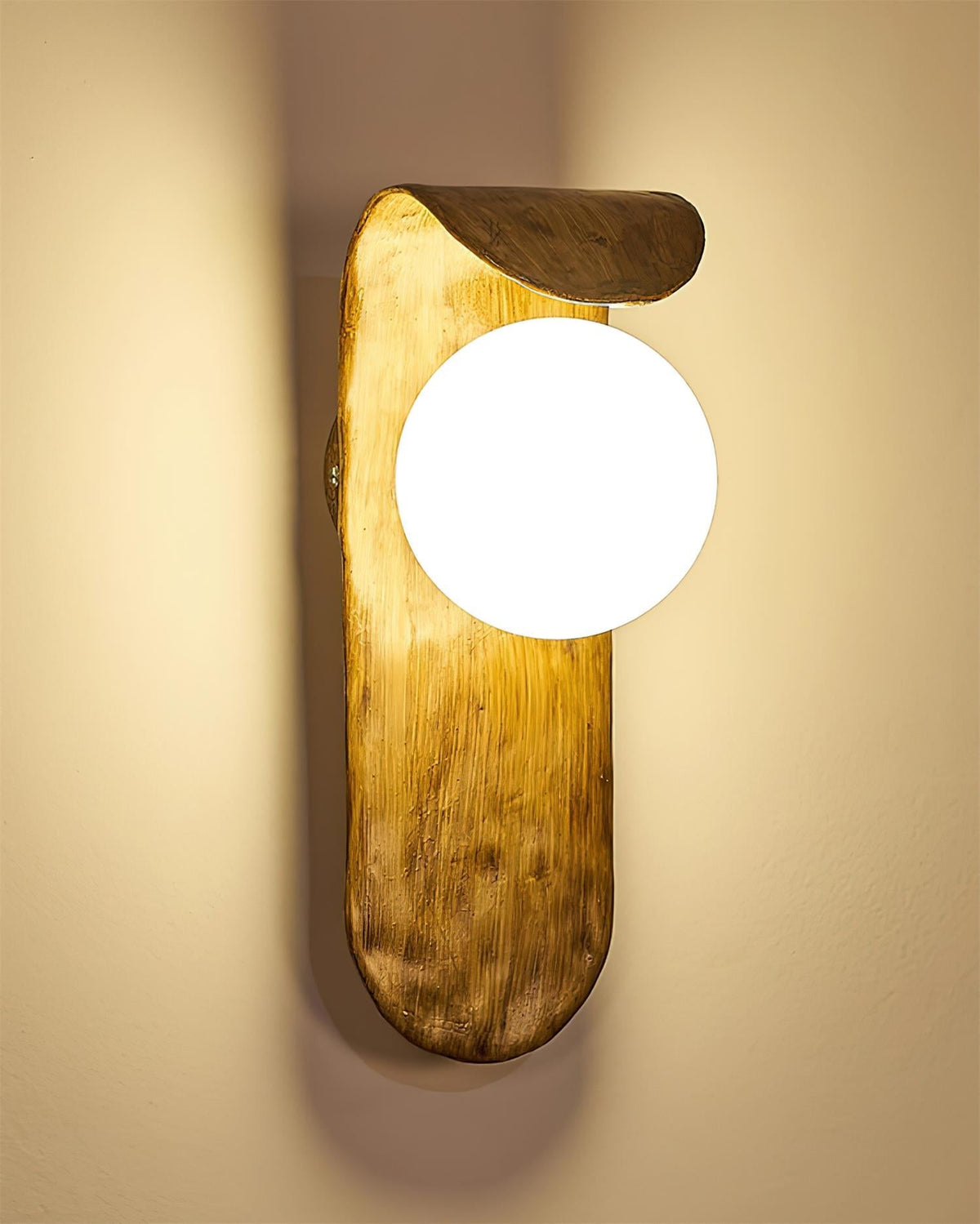 Lathenenna Polymer Wall Light-Moonnatur
