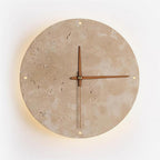 Pardenlyn Travertine Wall Light-Moonnatur