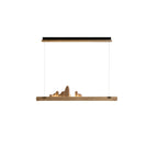 Pardenaria Wood Pendant Light-Moonnatur