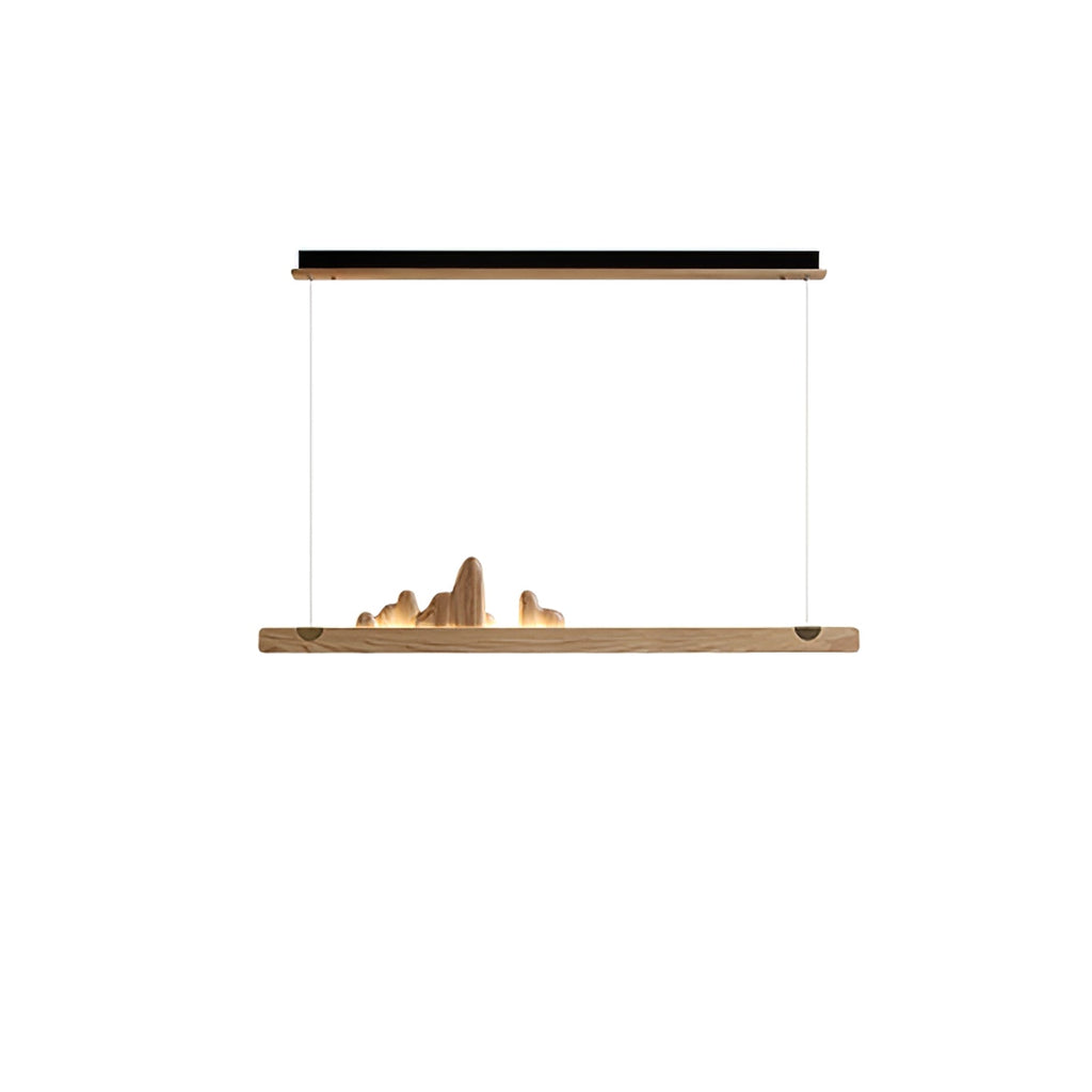 Pardenaria Wood Pendant Light-Moonnatur