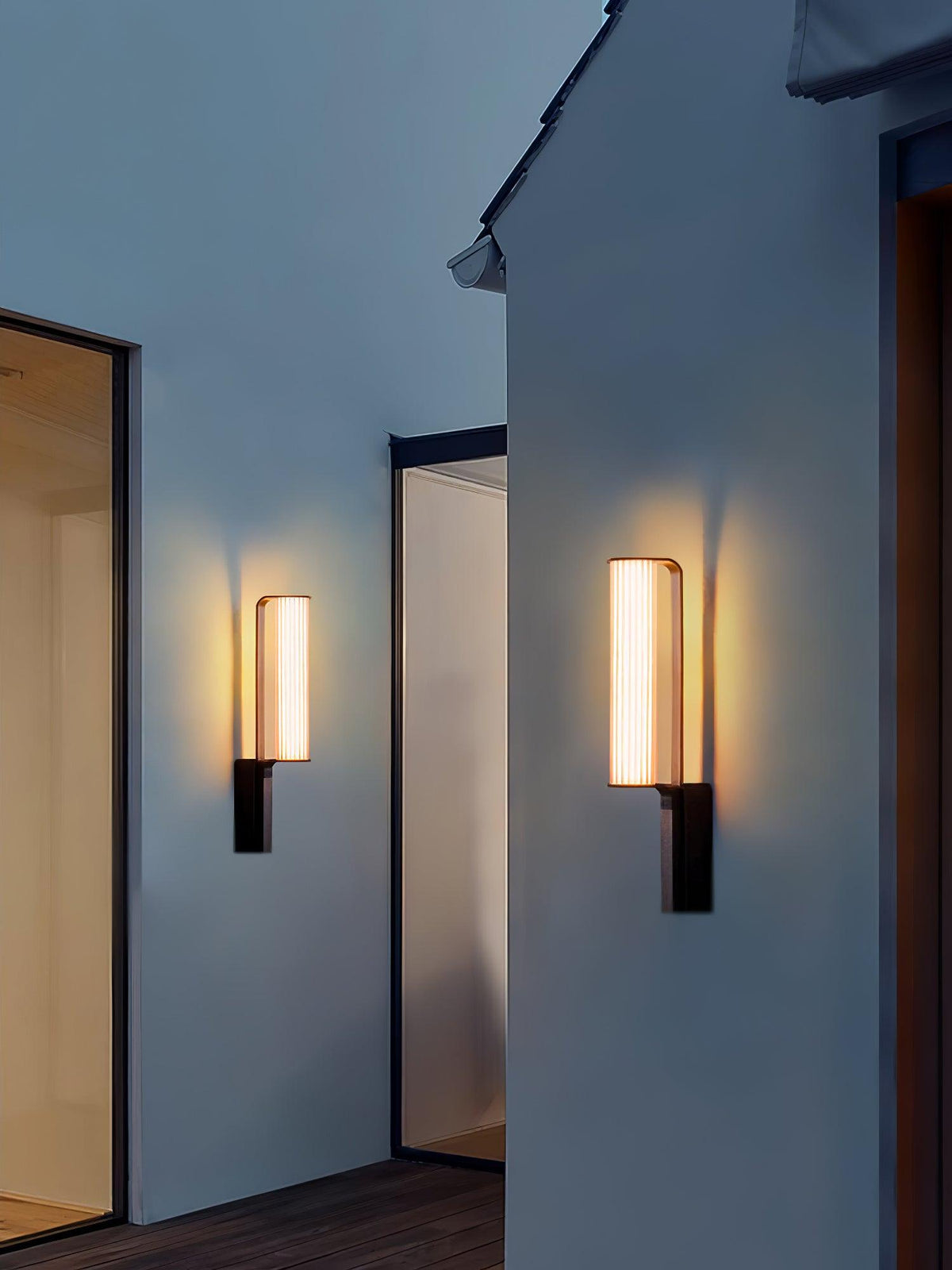 Isenaria Stainless Steel Wall Light-Moonnatur