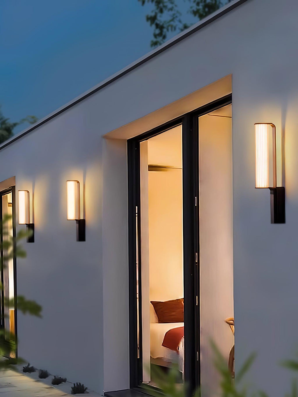 Isenaria Stainless Steel Wall Light-Moonnatur