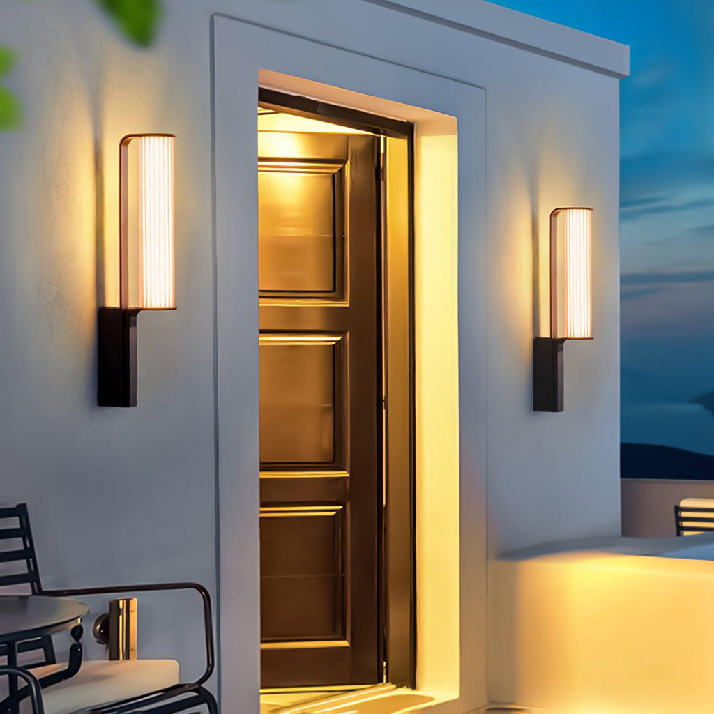 Isenaria Stainless Steel Wall Light-Moonnatur