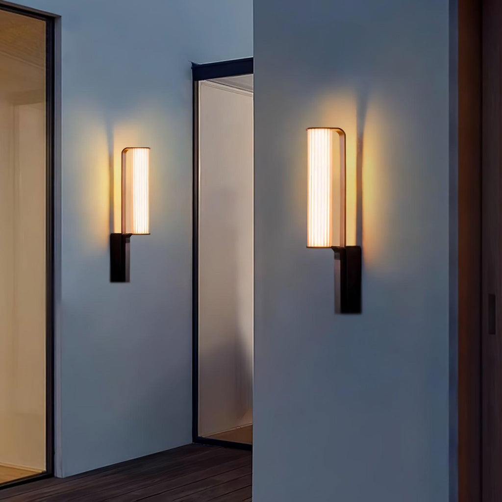 Isenaria Stainless Steel Wall Light-Moonnatur