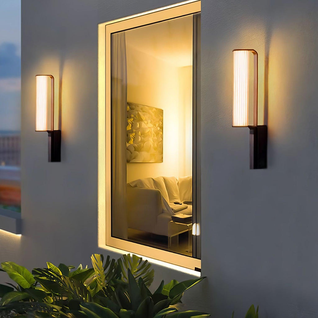 Isenaria Stainless Steel Wall Light-Moonnatur