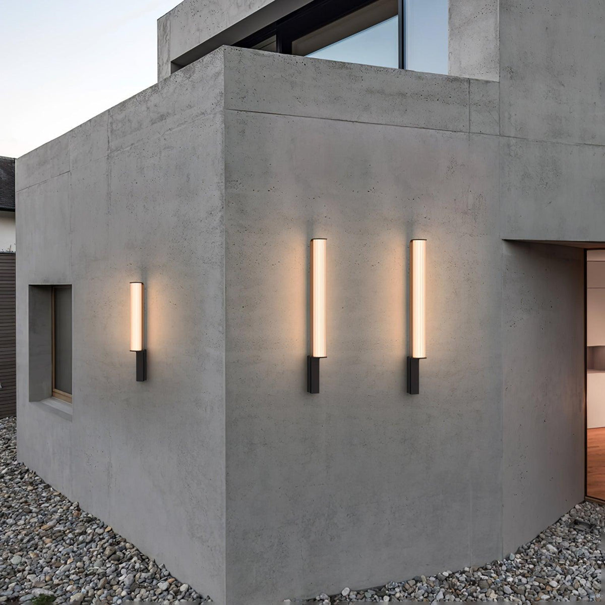 Isenaria Stainless Steel Wall Light-Moonnatur