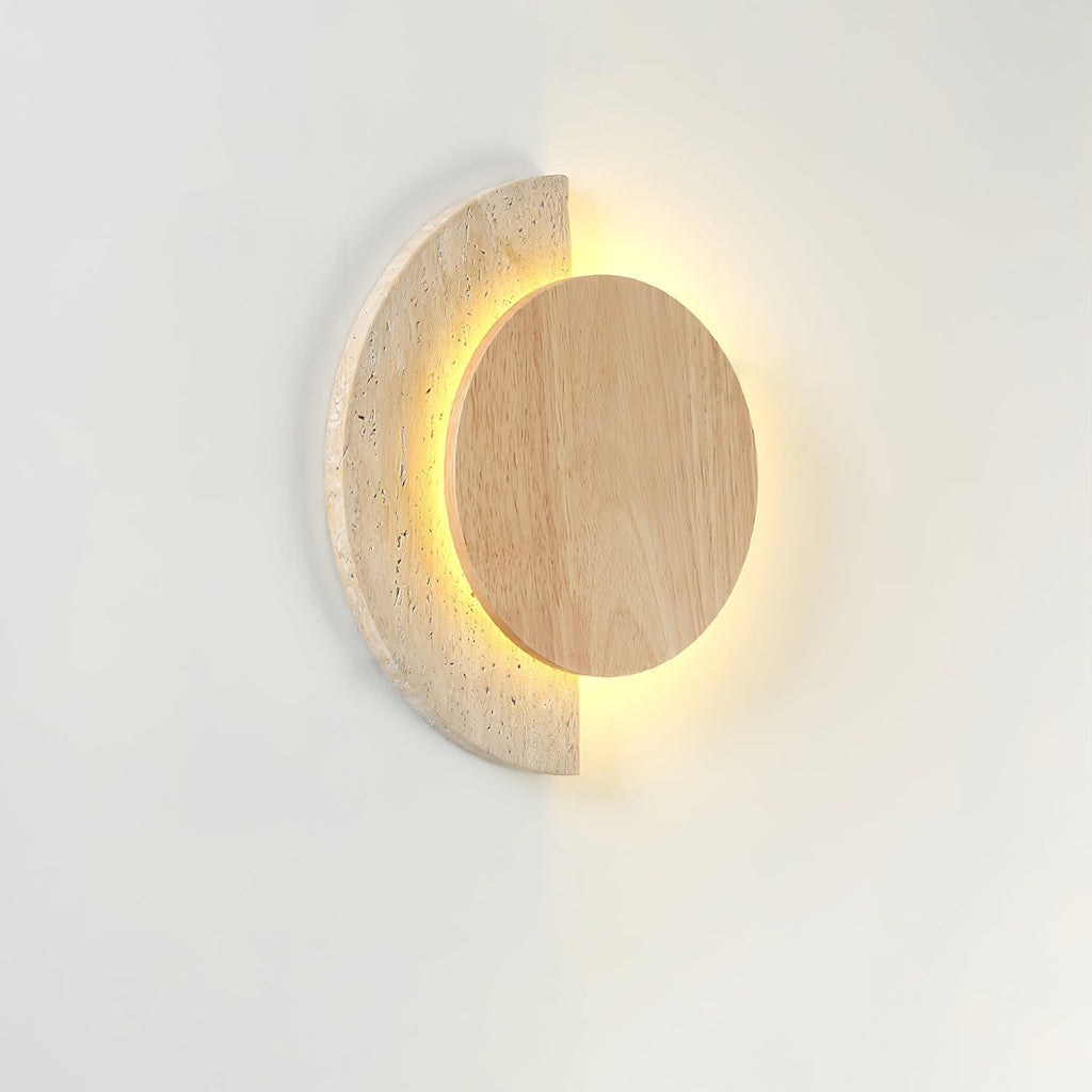 Faldenlynne Travertine Wall Light-Moonnatur