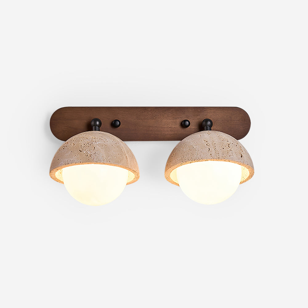 Weldenley Travertine Wall Light-Moonnatur