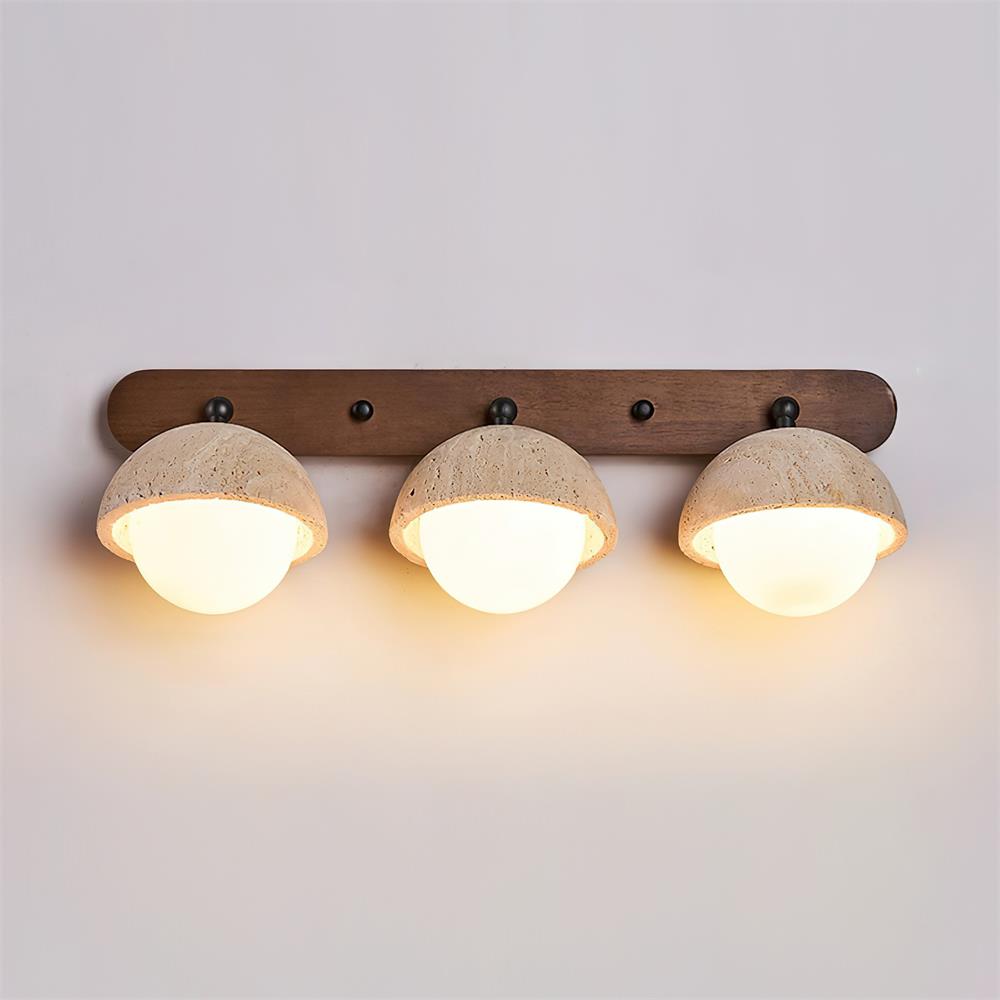 Weldenley Travertine Wall Light-Moonnatur