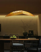 Olveneth Wood Pendant Light-Moonnatur