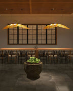 Olveneth Wood Pendant Light-Moonnatur