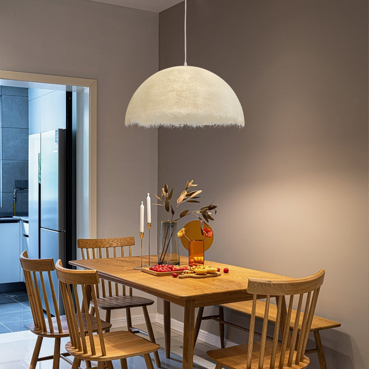 Ulvenia Epoxy Resin Pendant Light-Moonnatur