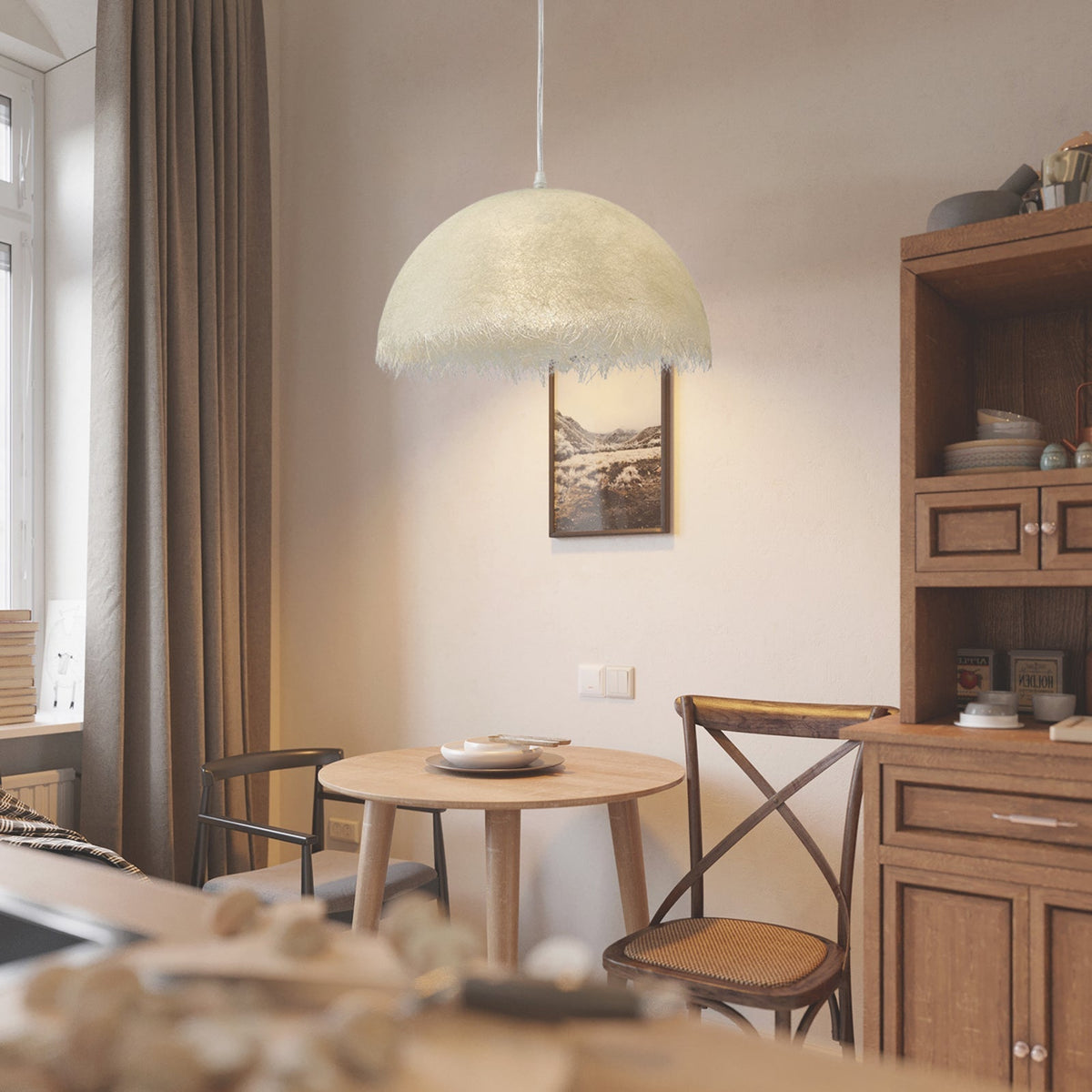 Ulvenia Epoxy Resin Pendant Light-Moonnatur