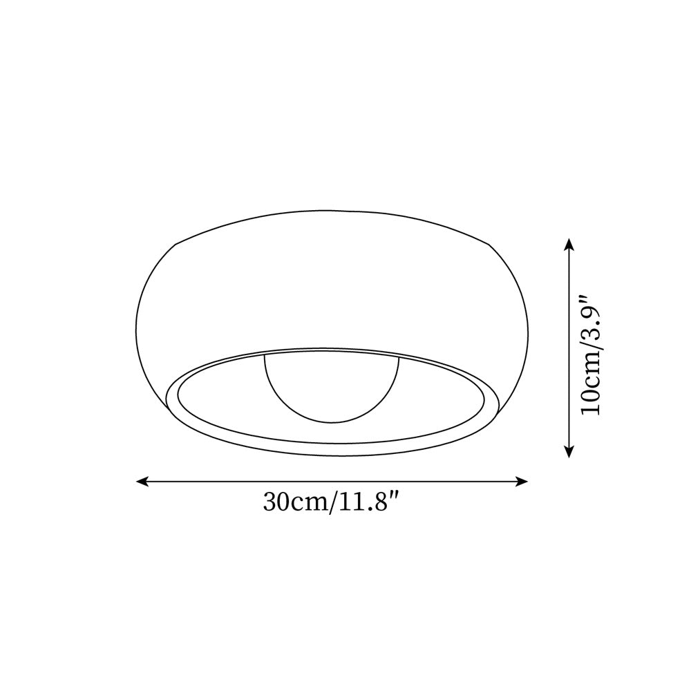 Mardenelle Metal Ceiling Light-Moonnatur