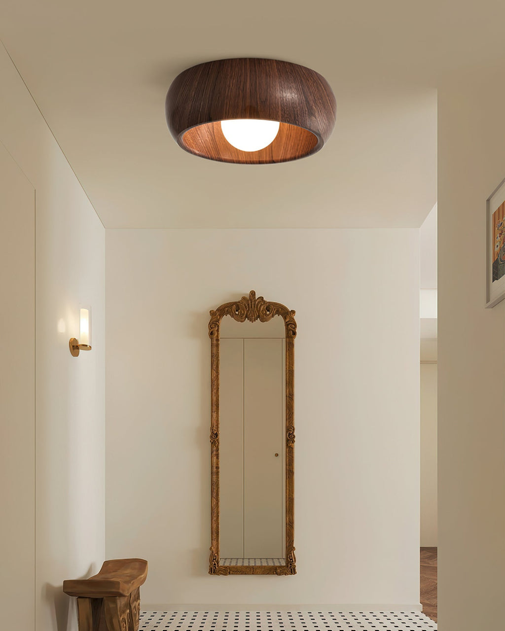 Mardenelle Metal Ceiling Light-Moonnatur