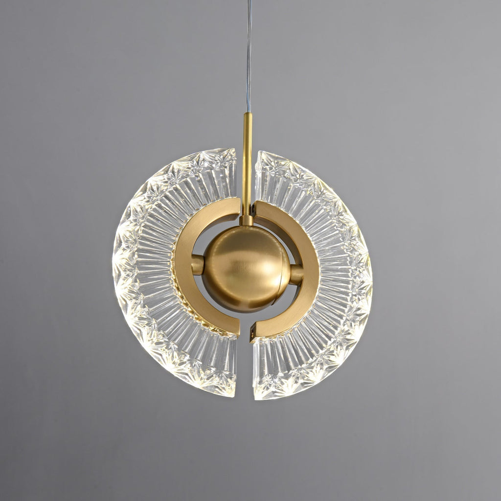 Brackella Acrylic Pendant Light-Moonnatur