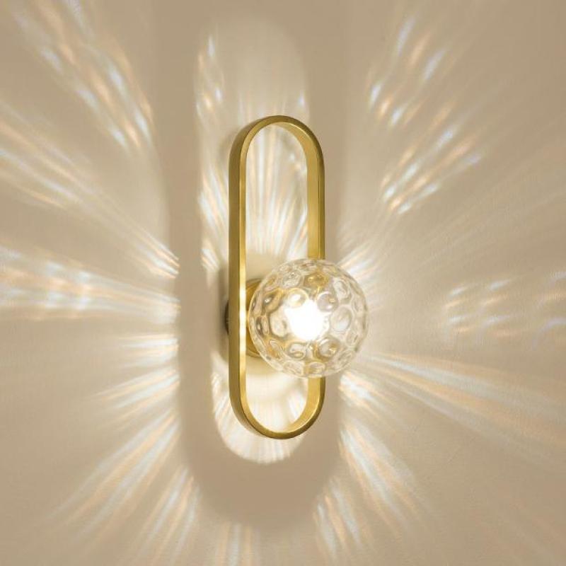 Caldenaelle Glass Wall Light-Moonnatur