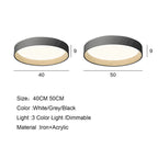 Yarrelenelle Acrylic Ceiling Light-Moonnatur