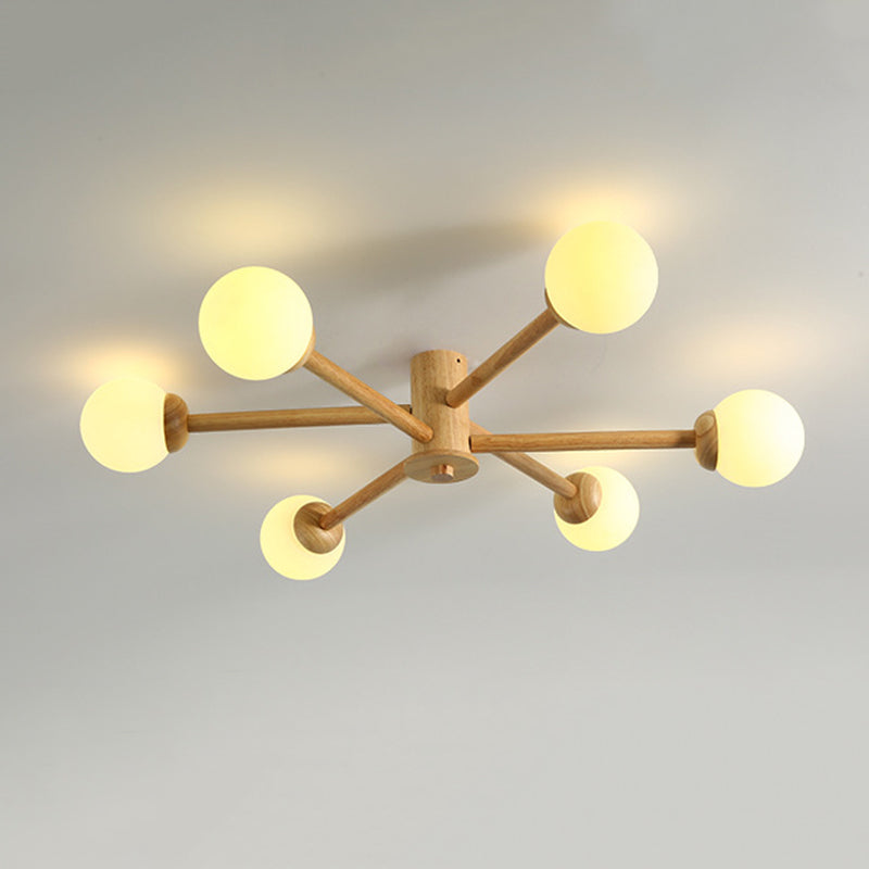 Baldenwynne Glass Ceiling Light-Moonnatur