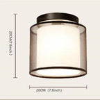 Sardenden Fabric Ceiling Light-Moonnatur