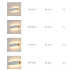 Darnelwood Acrylic Wall Light-Moonnatur