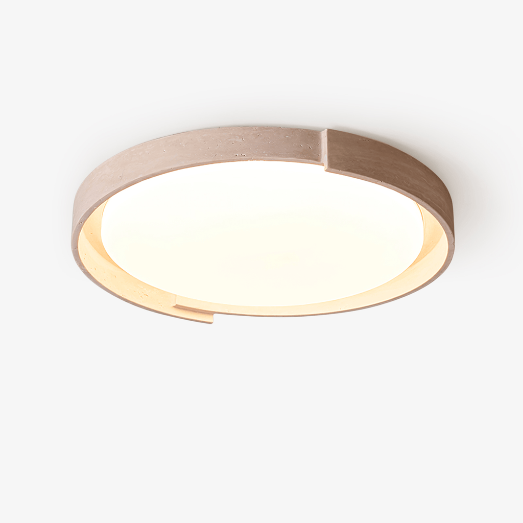 Osenaria Travertine Ceiling Light-Moonnatur