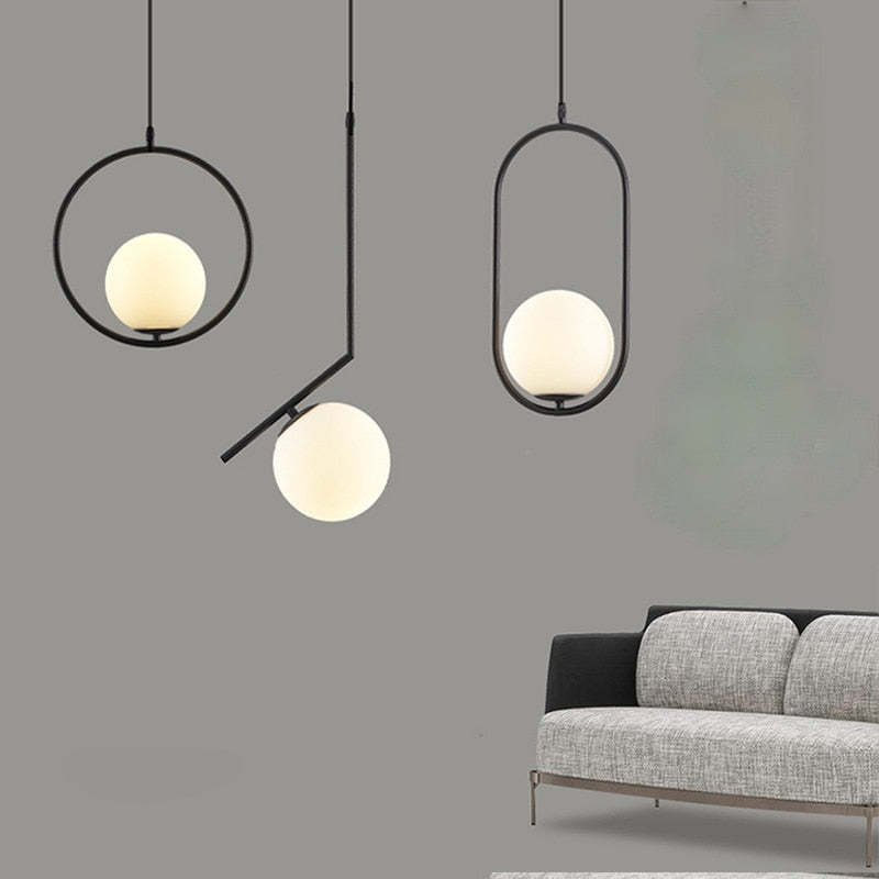 Lovenelis Metal Pendant Light-Moonnatur