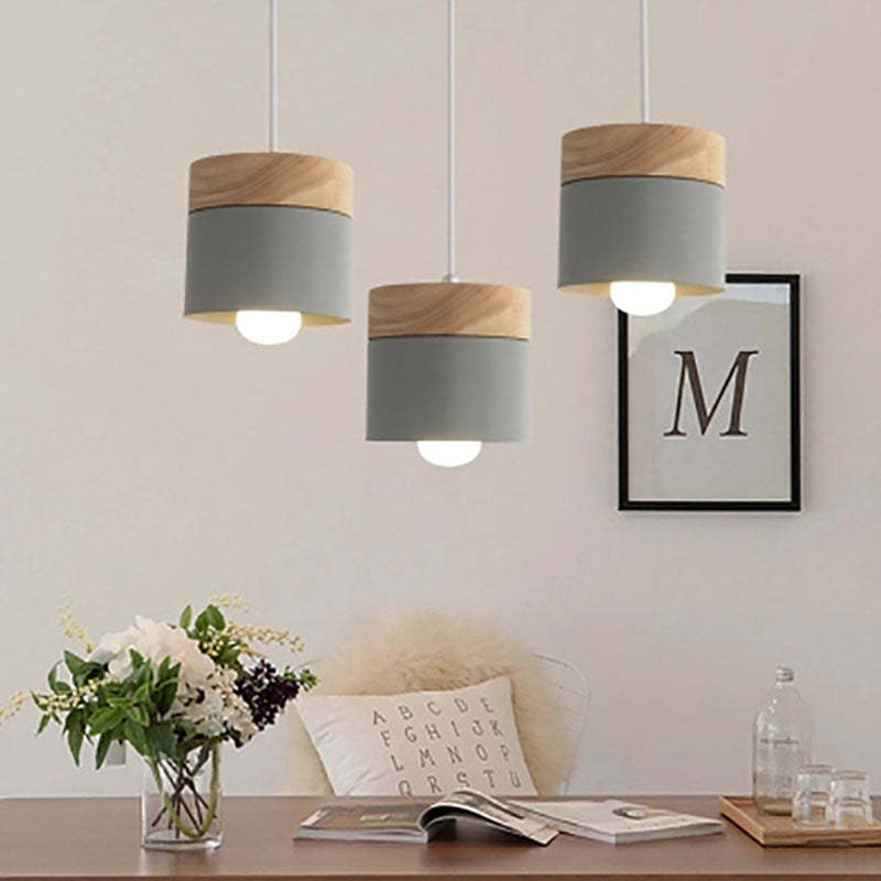 Hadrenash Wood Pendant Light-Moonnatur