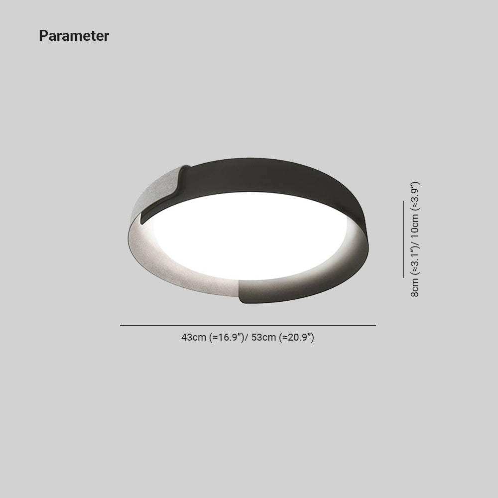 Ainselia Acrylic Ceiling Light-Moonnatur
