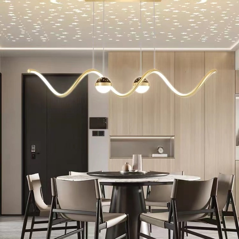 Faldencove Metal Pendant Light-Moonnatur