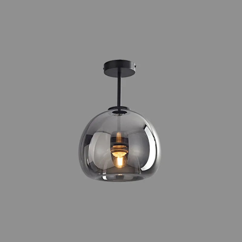 Rhea Glass Semi-Flush Mount Ceiling Light/Pendant Light - Neutralighting