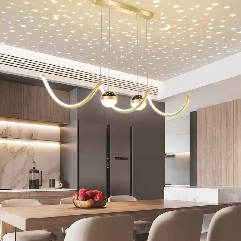 Faldencove Metal Pendant Light-Moonnatur