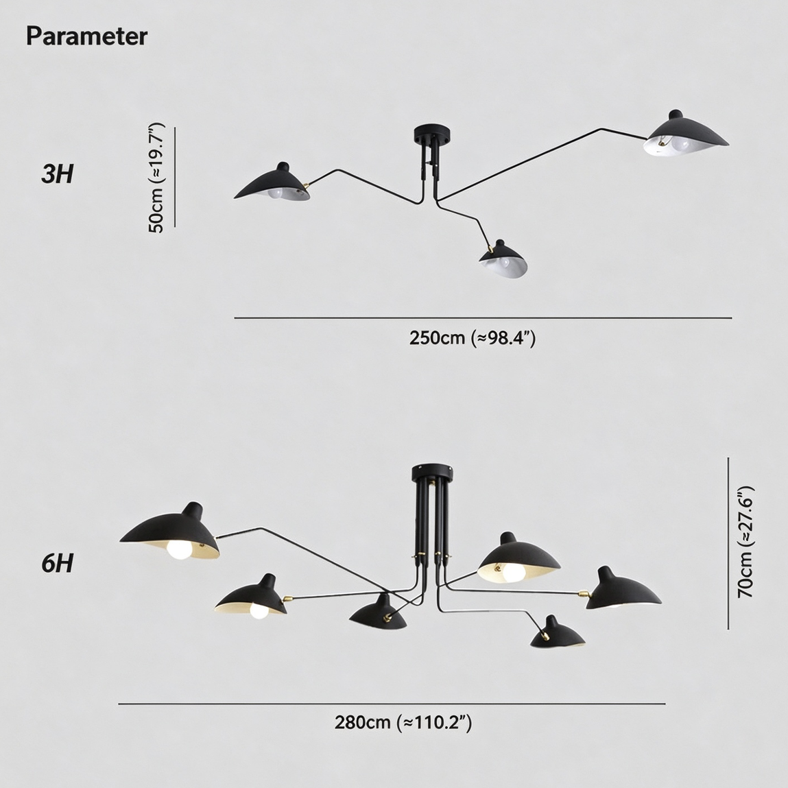 Whitenwyn Metal Ceiling Light-Moonnatur