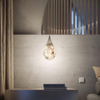 Hadrenwyn Alabaster Pendant Light-Moonnatur