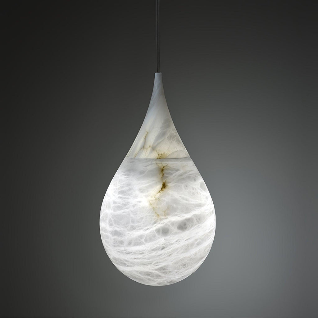Hadrenwyn Alabaster Pendant Light-Moonnatur