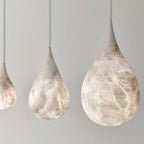 Hadrenwyn Alabaster Pendant Light-Moonnatur
