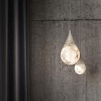 Hadrenwyn Alabaster Pendant Light-Moonnatur