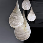 Hadrenwyn Alabaster Pendant Light-Moonnatur