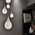 Hadrenwyn Alabaster Pendant Light-Moonnatur