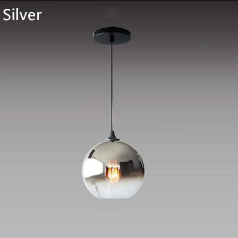 Brina Frosted Balloon Pendant Light Gradient - Neutralighting