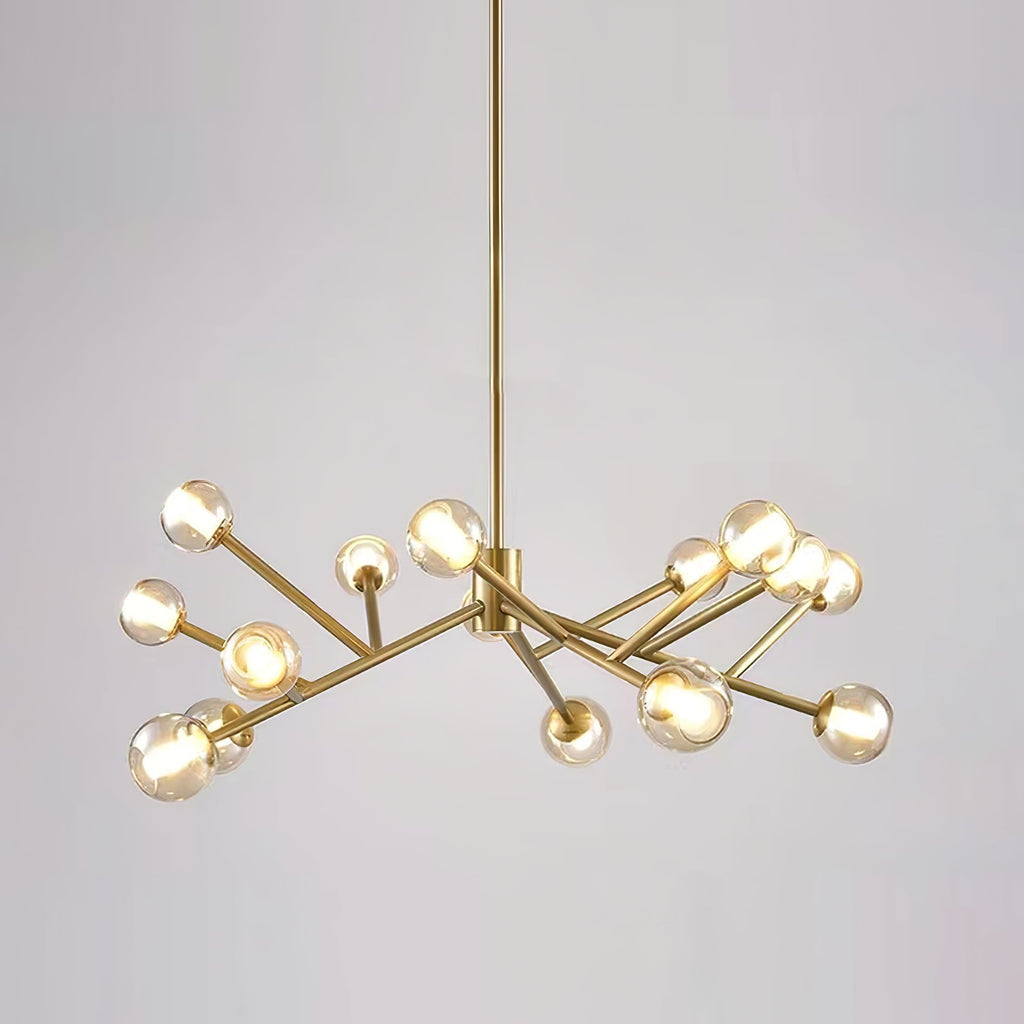 Nethenwren Glass Chandelier-Moonnatur