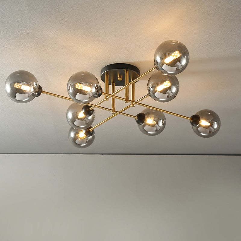 Inverrose Glass Chandelier-Moonnatur