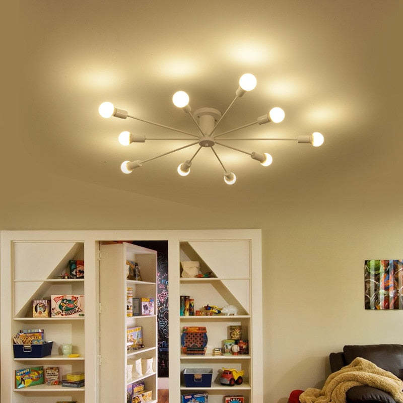 Ferrowdale Metal Ceiling Light-Moonnatur