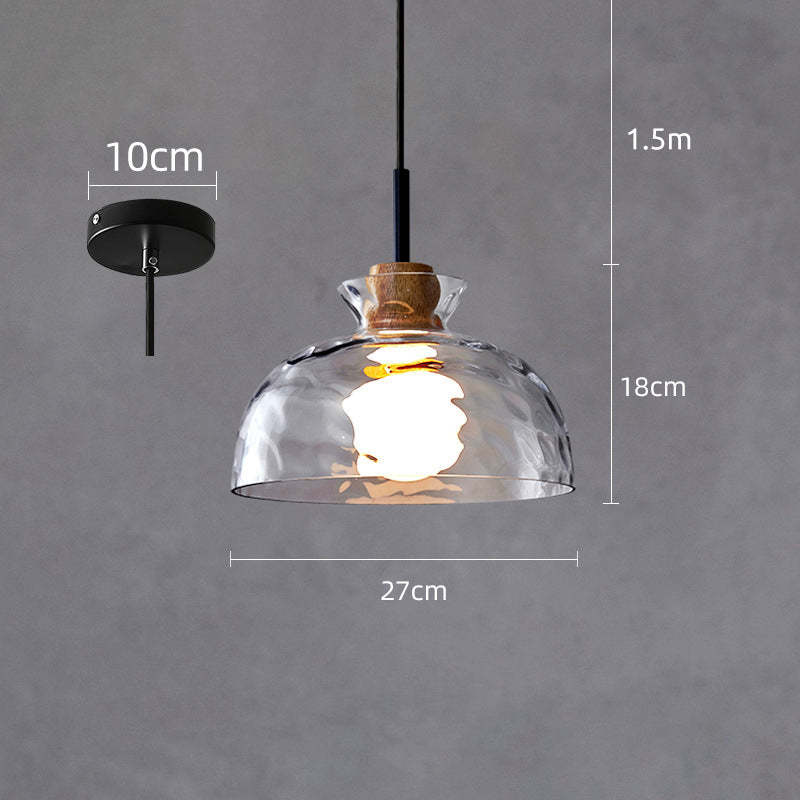 Langrenlyn Glass Pendant Light-Moonnatur