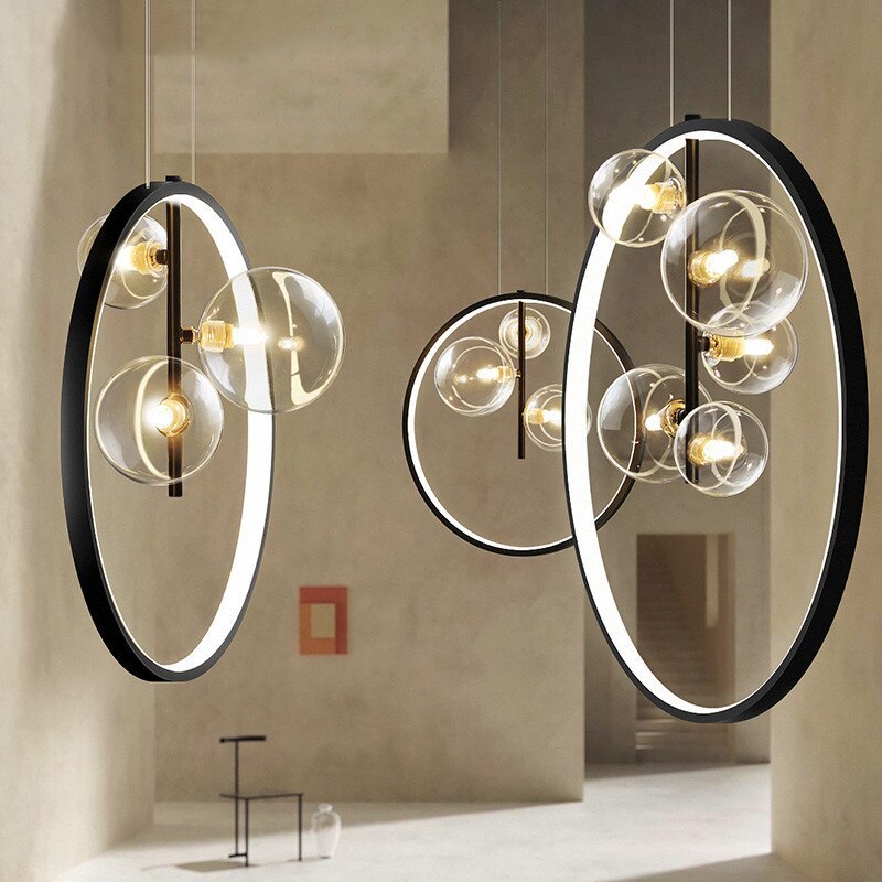 Nardenenora Glass Pendant Light-Moonnatur