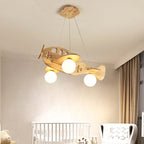 Fendelden Wood Pendant Light-Moonnatur