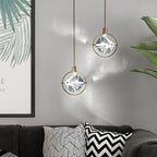 Kesterwyn Crystal Pendant Light-Moonnatur