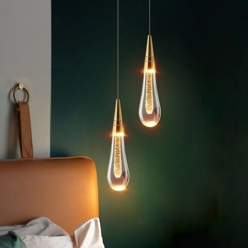 Meldenelyn Crystal Pendant Light-Moonnatur