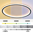 Edrendale Acrylic Ceiling Light-Moonnatur